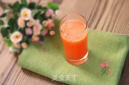 Make Fresh carrot juice step 5