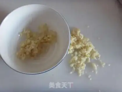 Make Garlic fan sap step 2