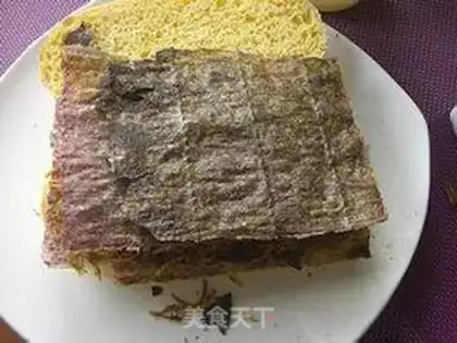 Make Seaweed pine bread step 5
