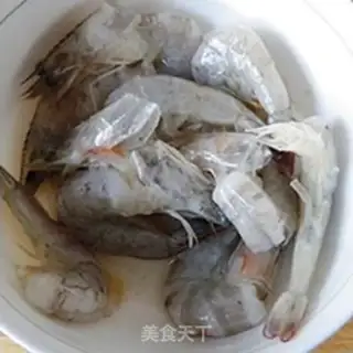 Make Cheese juice and back shrimp step 2