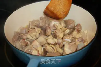 Make Xinjiang tasted lamb rice step 3