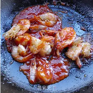 Make Cheese juice and back shrimp step 7