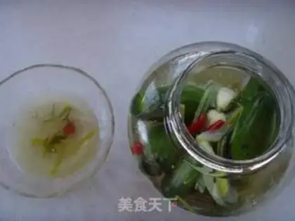 Make Russian pickle step 4
