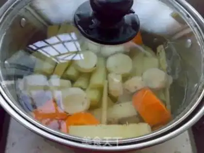 Make Sugar cane horse hoof step 2