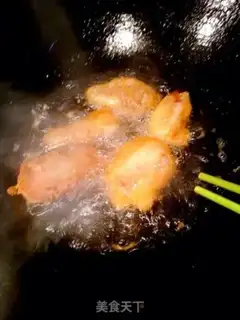 Make The fried head button step 4