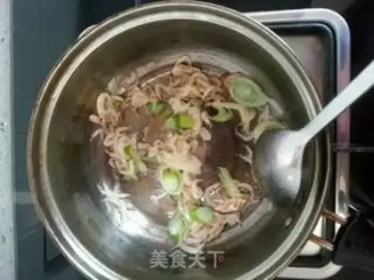 Make Emerald white soup step 1