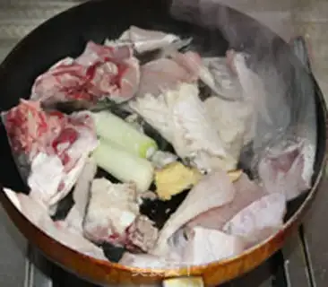 Make Coughfish tofu step 1