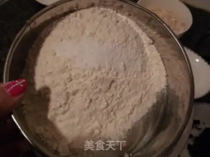 Make Coconut oats step 1