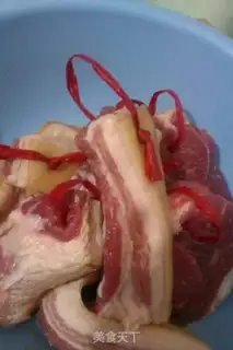 Make Puffy meat step 2