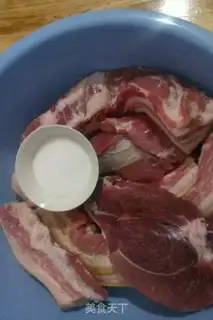 Make Puffy meat step 3