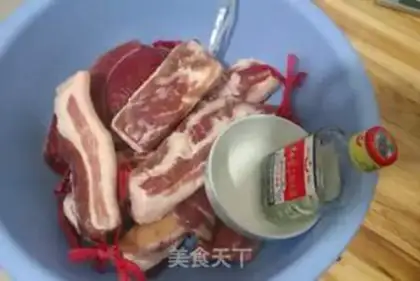 Make Puffy meat step 5