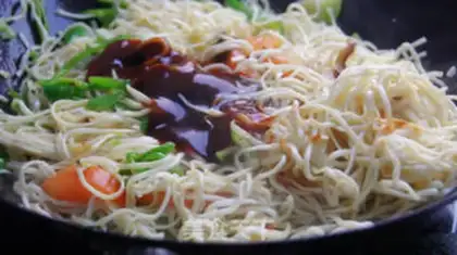 Make Fried noodles step 2