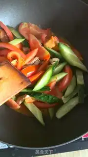 Make Tomato cucumber step 2