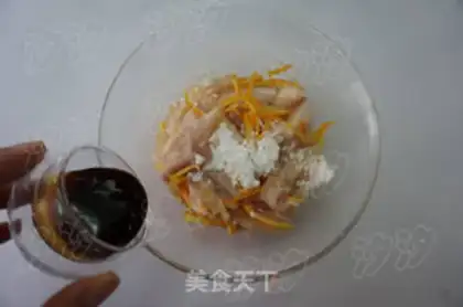 Make Orange and five flowers step 10