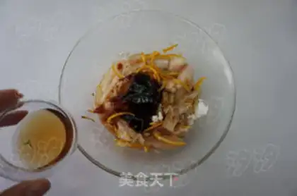 Make Orange and five flowers step 12