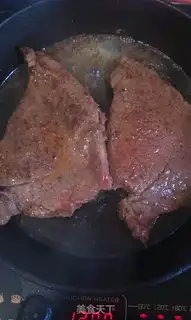 Make Black pepper steak step 4