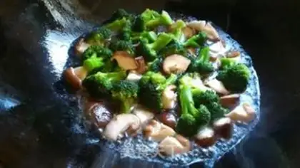 Make Scrambled mushrooms step 6