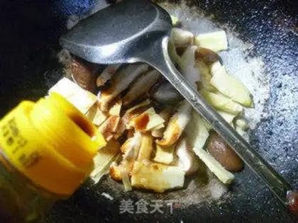 Make Fry mushrooms step 7