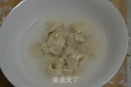 Make Handmade alkalin noodles step 1