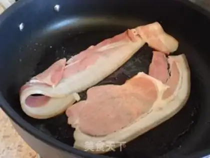 Make Baconburger step 1