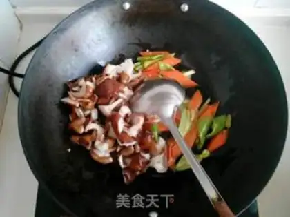 Make Fried mushrooms step 4