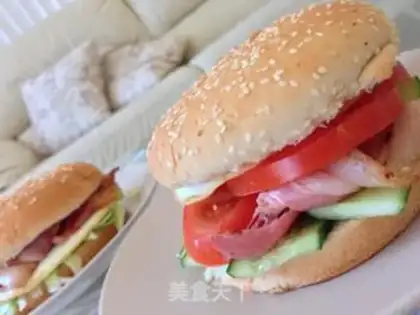 Make Baconburger step 4