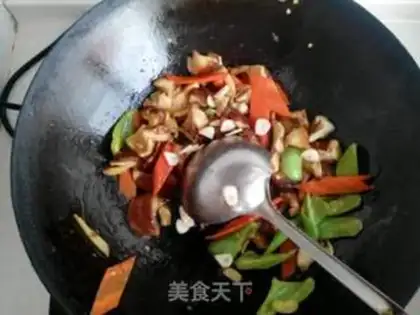 Make Fried mushrooms step 9