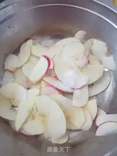 Make Sweet rose apple roll step 2