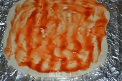 Make Bacon carrot pizza step 5