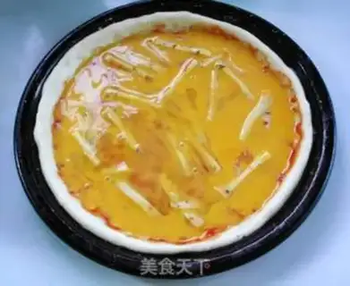 Make Bacon egg pizza step 10