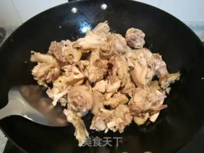 Make Xinjiang chicken step 4