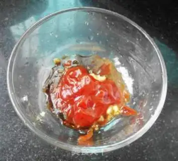 Make Chicken wings with eggplant juice step 3