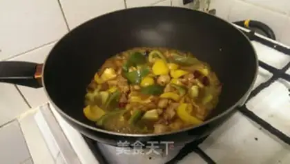 Make Hunan chili chicken step 8