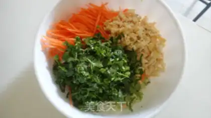 Make Rice radish balls step 1