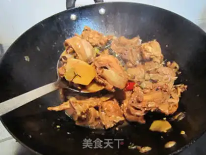 Make Xinjiang chicken step 10