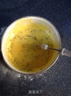 Make Mini sesame egg rolls step 7