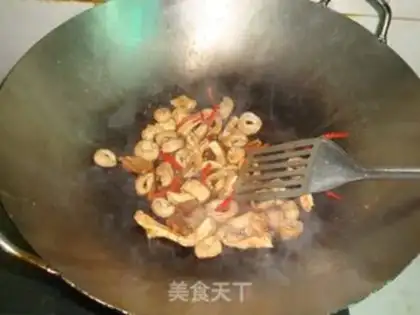 Make Sour-fried pig