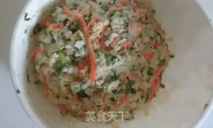 Make Rice radish balls step 5
