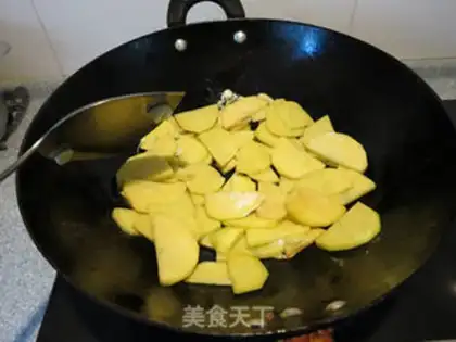 Make Xinjiang chicken step 13