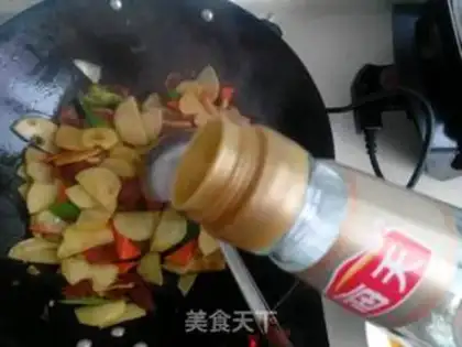 Make Cracked sausage chips step 6
