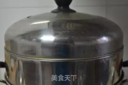 Make radish, rice bun step 23