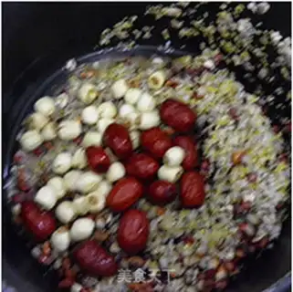 Make Five grains of porridge step 5
