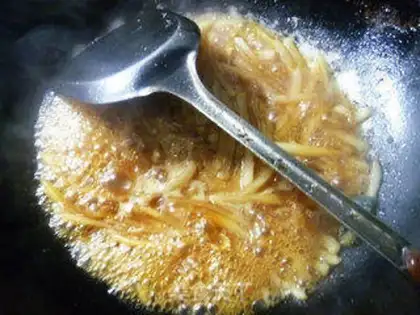 Make Carrot burns rubber fish step 9