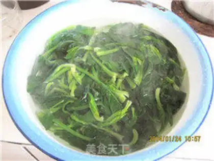 Make Scrambled spinach step 2