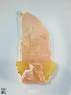 Make Two white rolls of sauce step 17