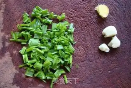 Make Garlic shrimp step 1
