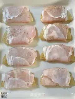 Make Two white rolls of sauce step 20