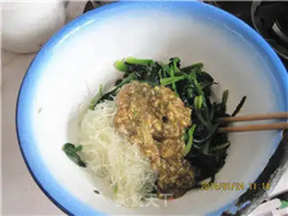 Make Scrambled spinach step 8