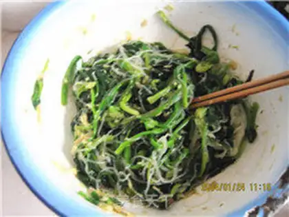 Make Scrambled spinach step 9