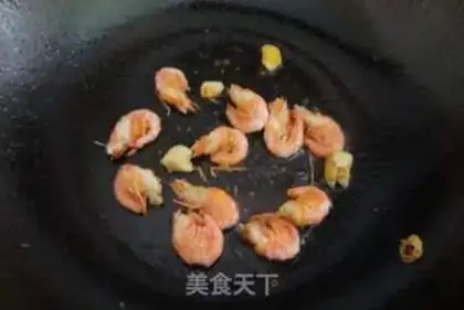 Make Garlic shrimp step 3